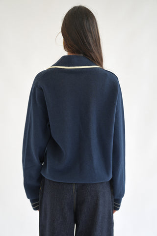 BALLAD CARDIGAN, NAVY