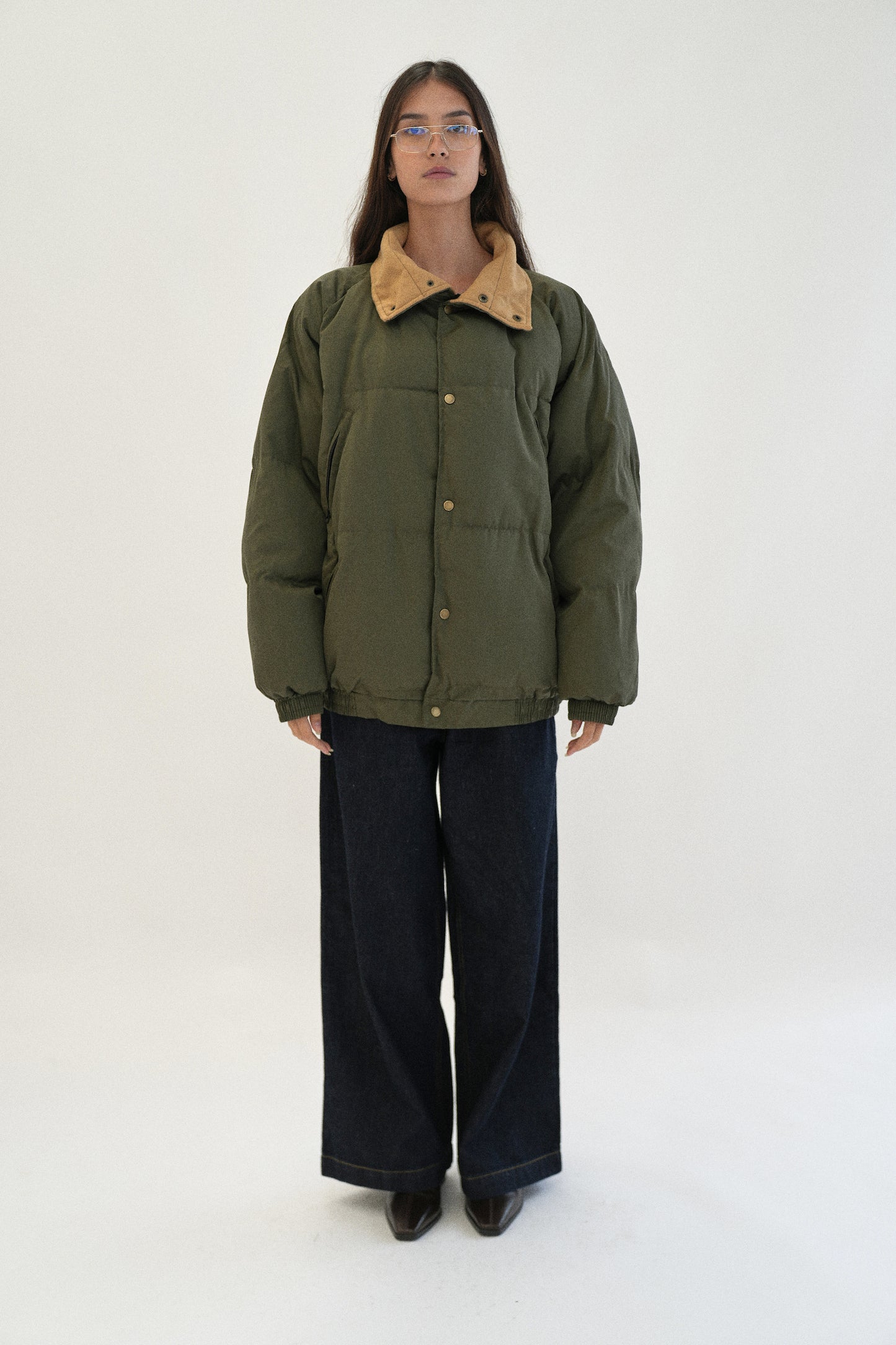 WOOLLY REVERSE COLLAR JACKET