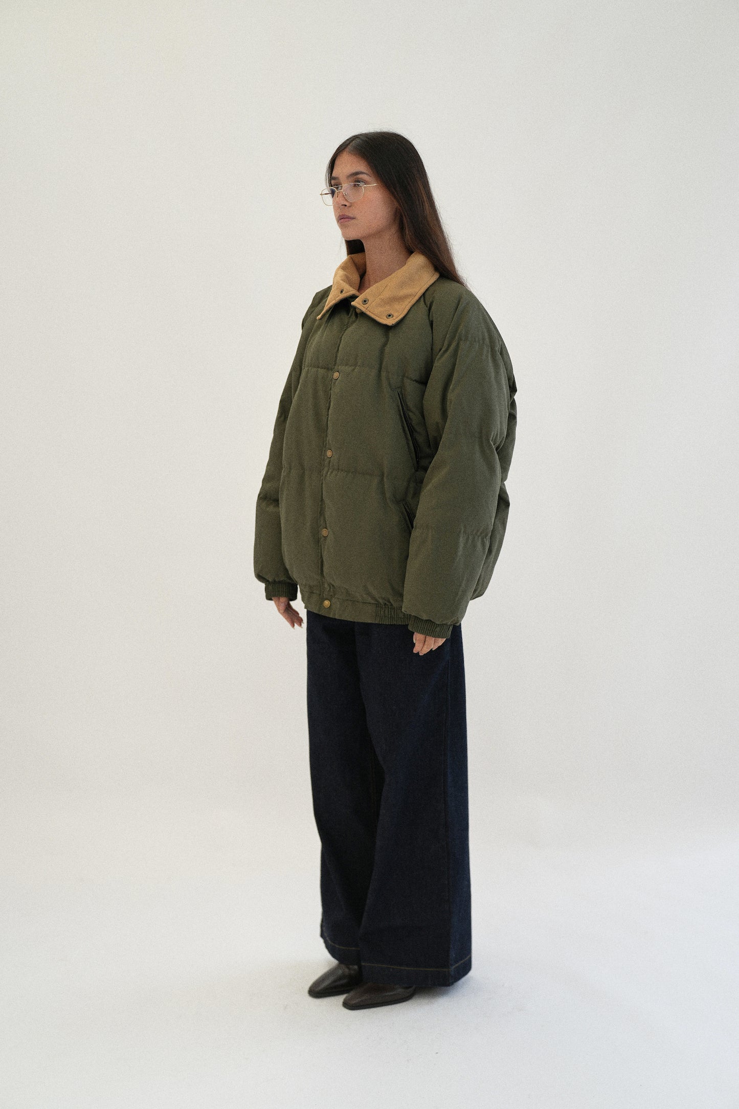 WOOLLY REVERSE COLLAR JACKET