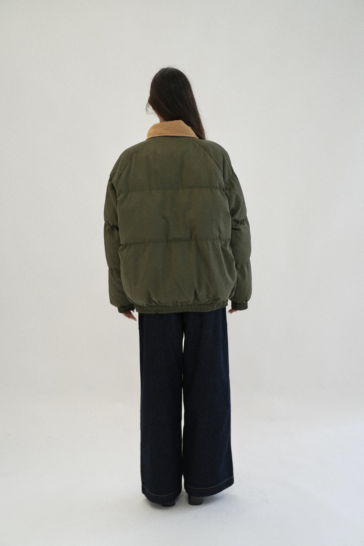 WOOLLY REVERSE COLLAR JACKET