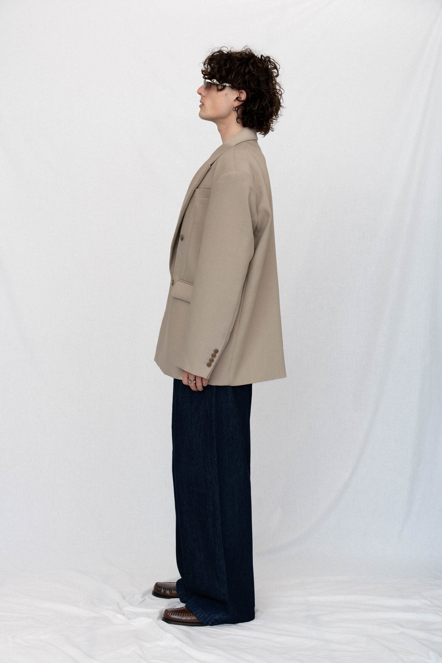 NONNO DOUBLE-BREASTED BLAZER