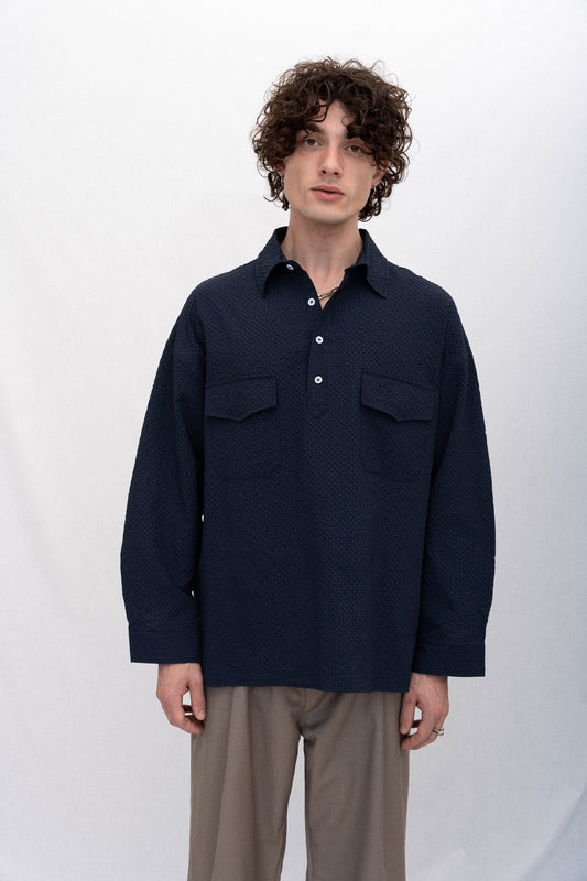 TEXTURED COMO SHIRT
