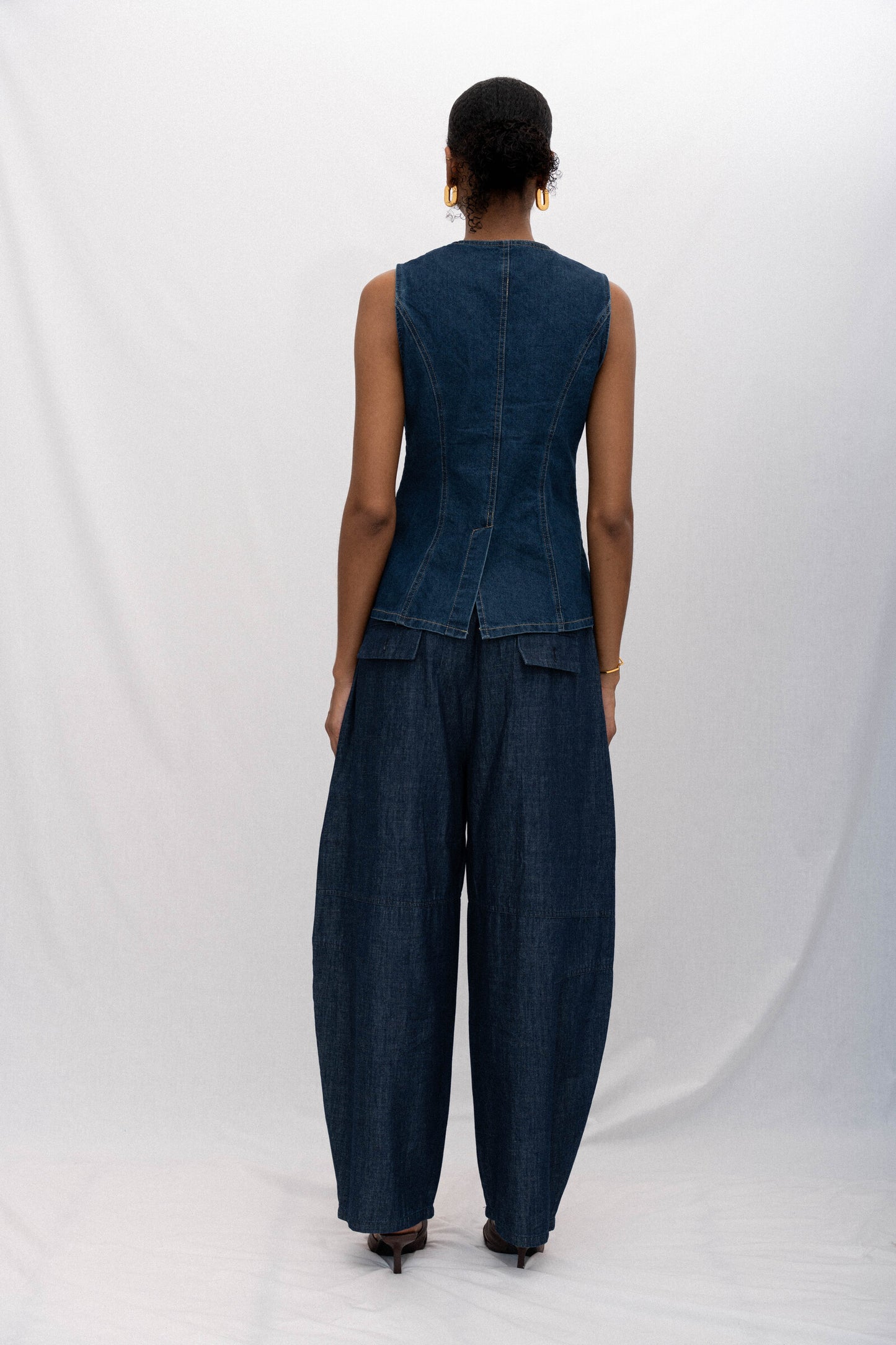DEL MARE DENIM VEST