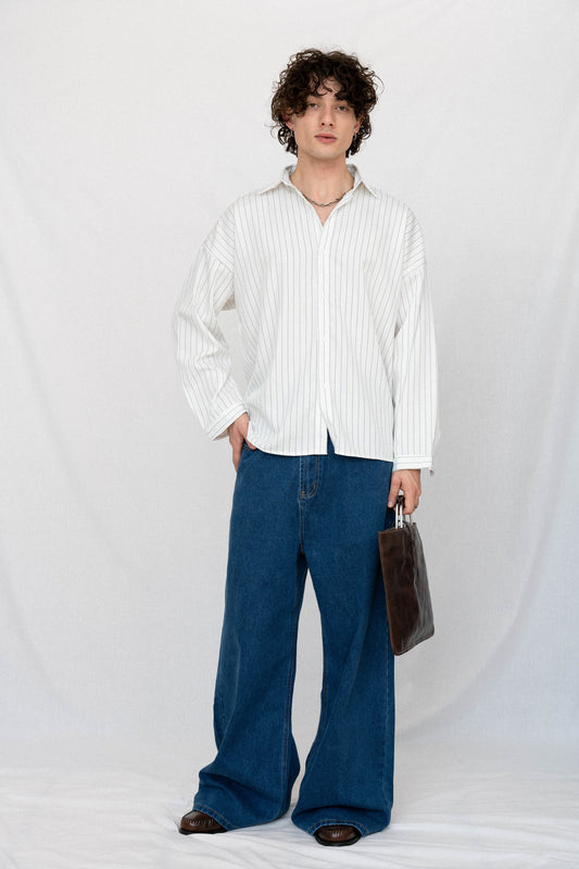 MATTINA PINSTRIPE SHIRT