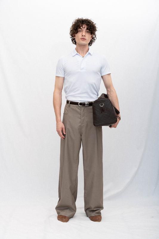 SANTO RIBBED POLO
