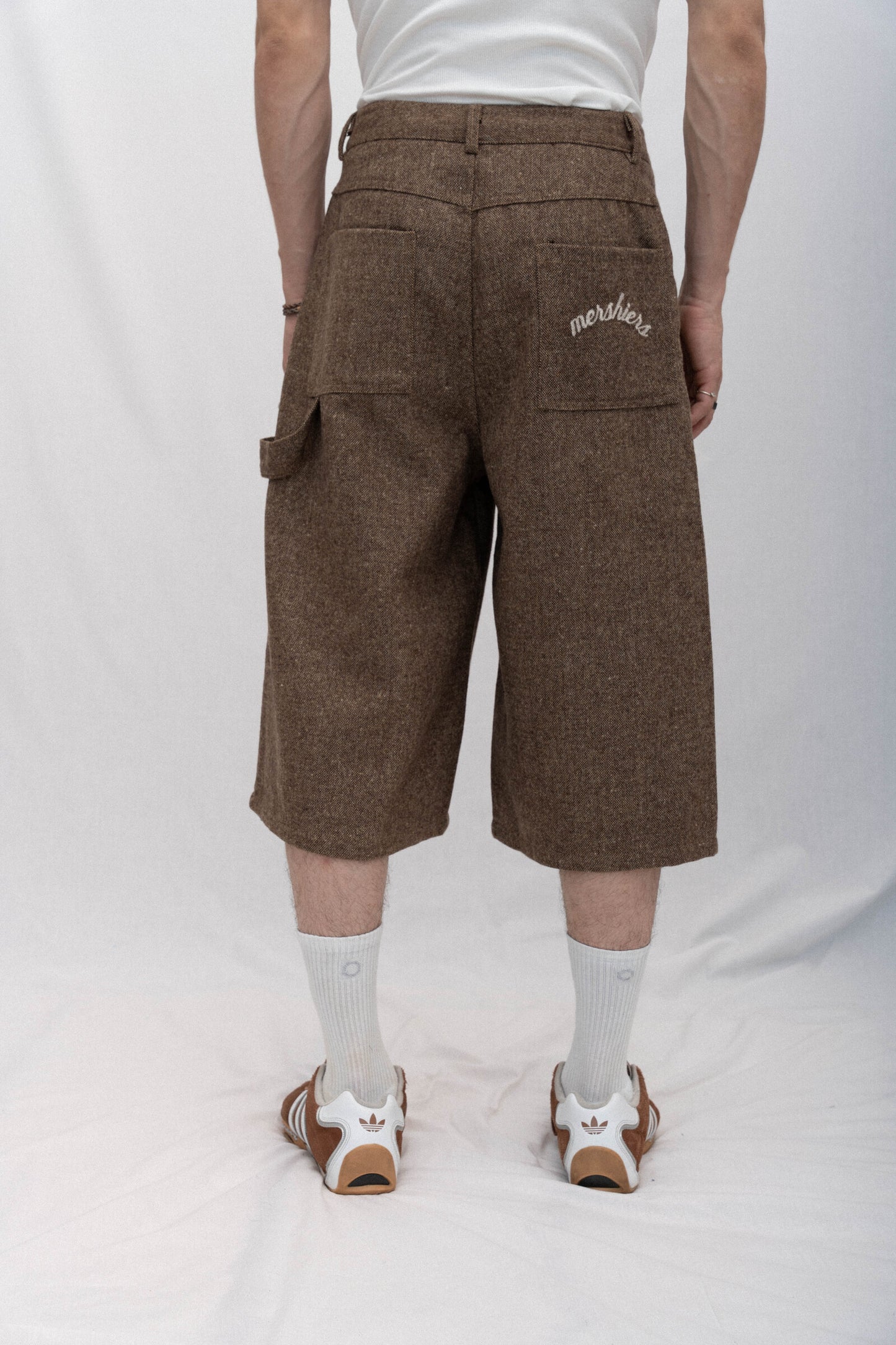 WOOL CARPENTER SHORTS