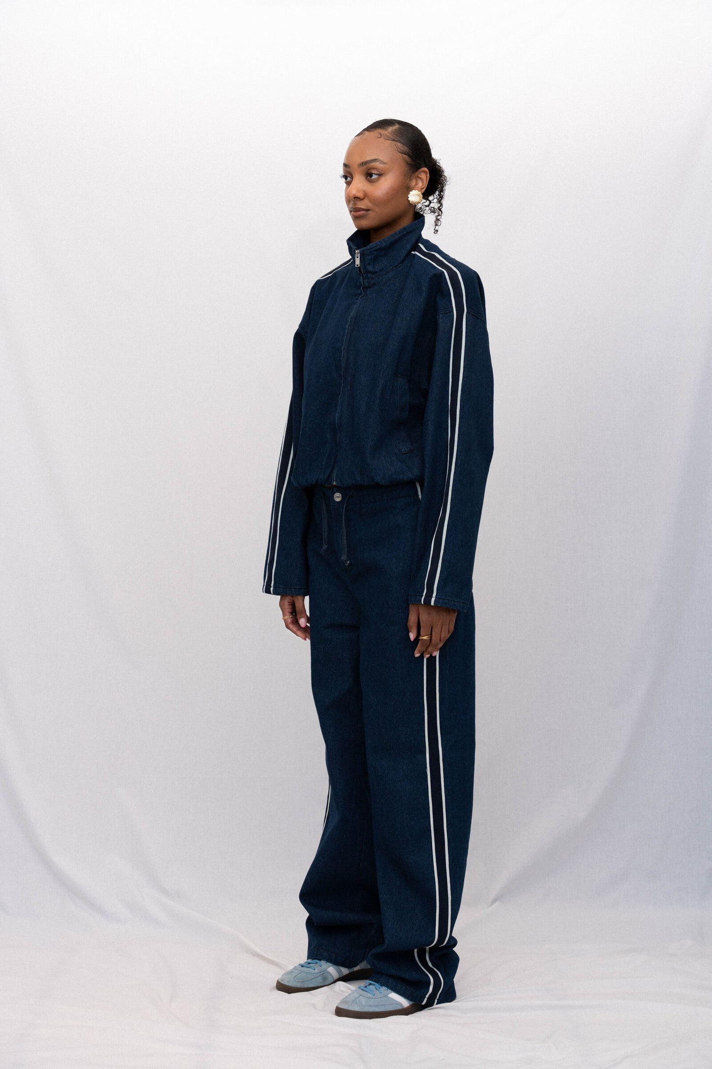 RESORT SPORTY DENIM SET
