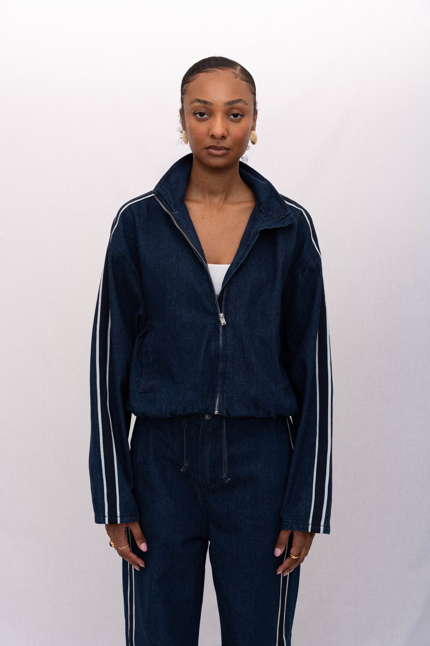 RESORT SPORTY DENIM SET