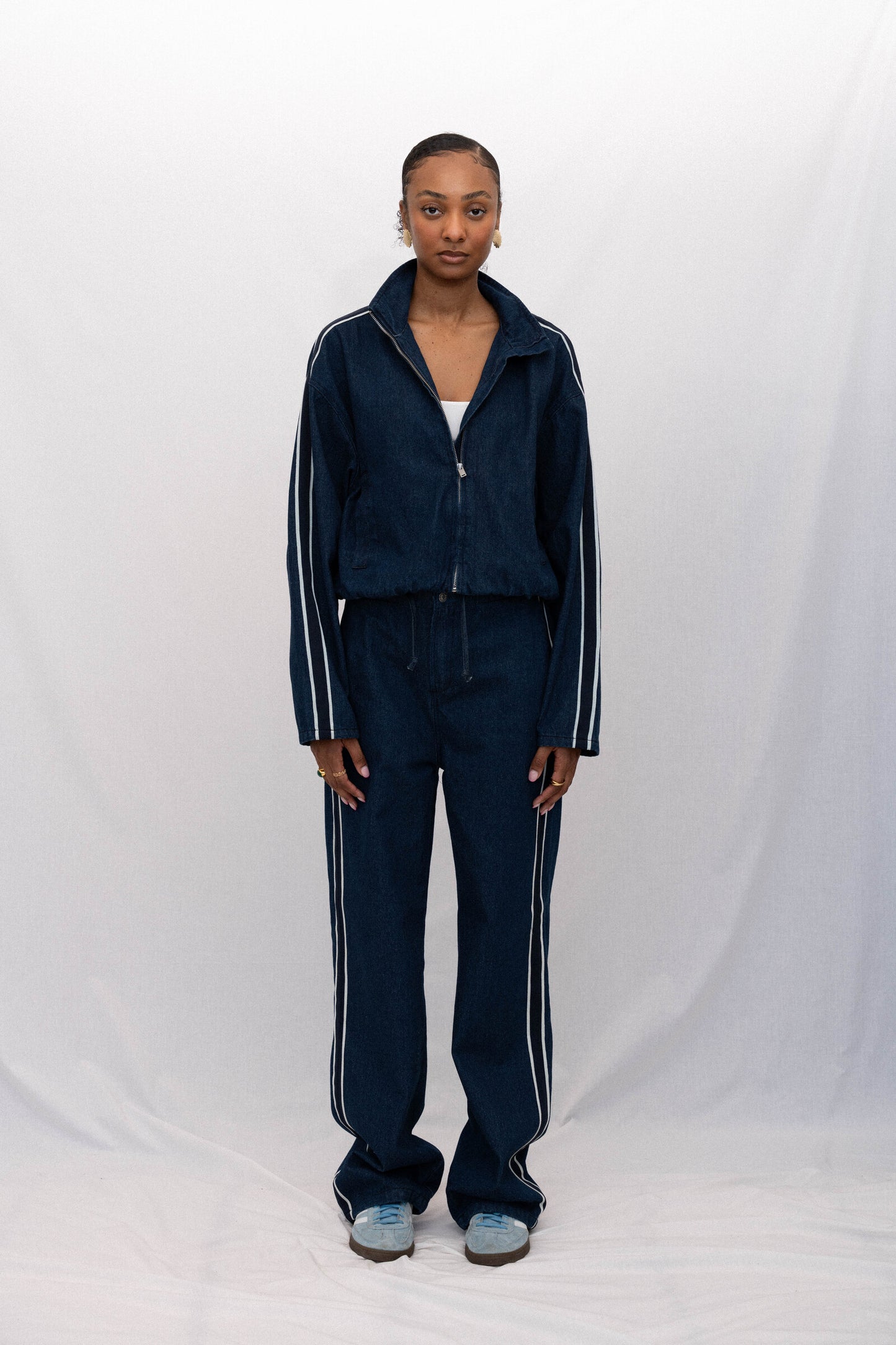 RESORT SPORTY DENIM SET