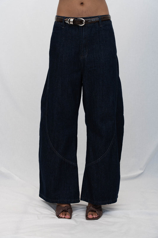 SADDLE JEANS