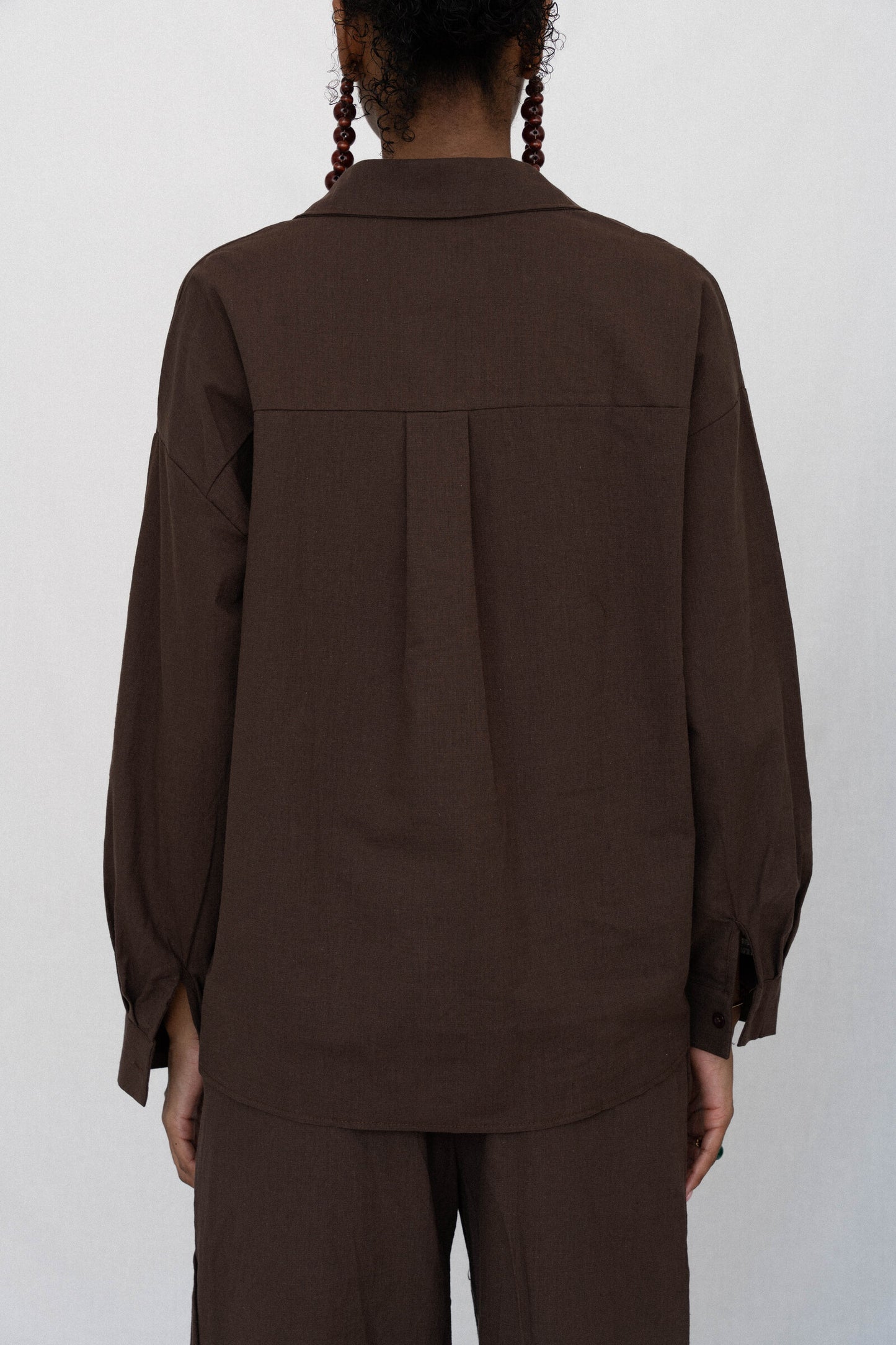 COCOA BUTTONED SET