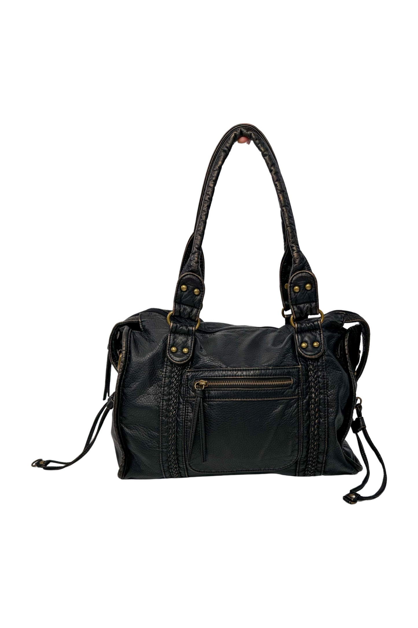 FAUX LEATHER HOLDALL Beaulares