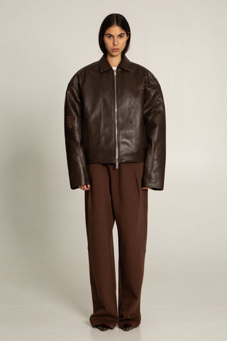BEAULARES LEATHER COWBOY JACKET