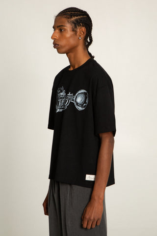JAZZ TRUMPET HAND-DRAWN T-SHIRT