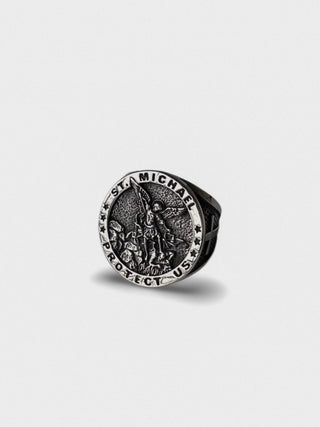 FINAL SALE | SAINT MICHAEL’S DARK RING