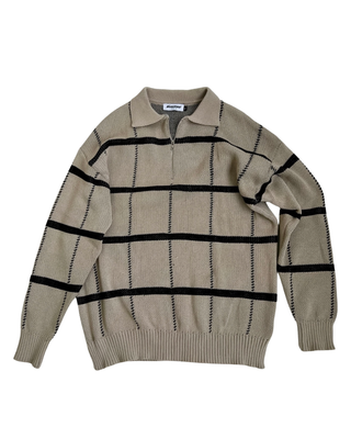 FINAL SALE | BULLDOG POLO SWEATER