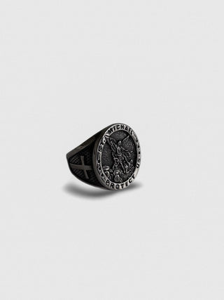 FINAL SALE | SAINT MICHAEL’S DARK RING