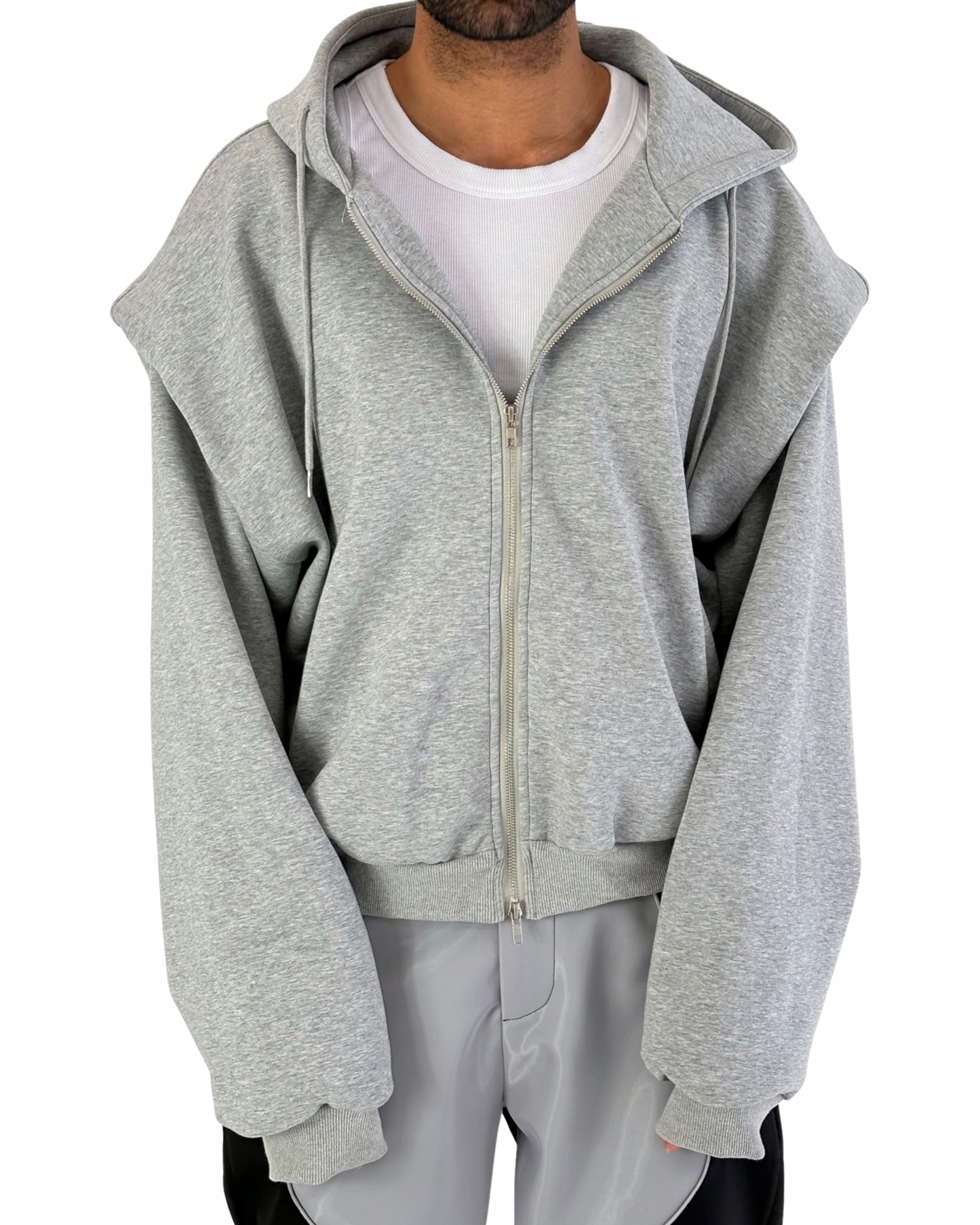 FINAL SALE | STITCH SHOULDER HOODIE